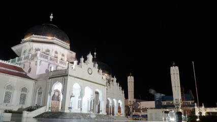 Fototapeta na wymiar Baiturrahman Grand Mosque, Banda Aceh, Indonesia