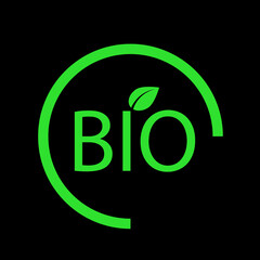 Vector bio Icon