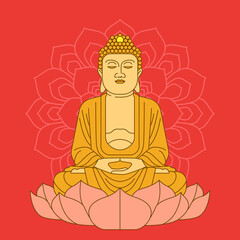 Buddha illustration