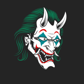 Joker Oni Mask