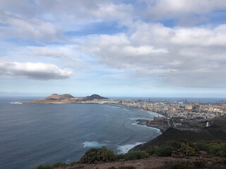 Scenery around Las Palmas