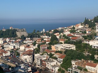 Fototapeta na wymiar Scenic view of the city of Ulcinj, montenegro