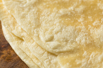 Homemade Fresh Flour Tortillas