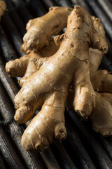 Raw Brown Organic Ginger Root