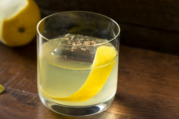 Boozy Clarified English Milk Punch