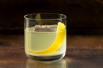 Boozy Clarified English Milk Punch