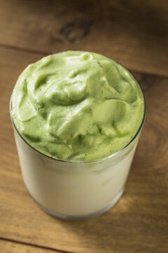 Refreshing Whipped Matcha Dalgona Coffee