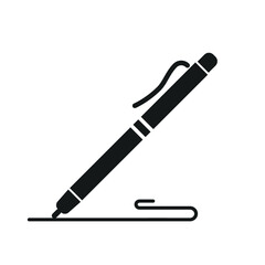 Pen sign icon, vector symbol