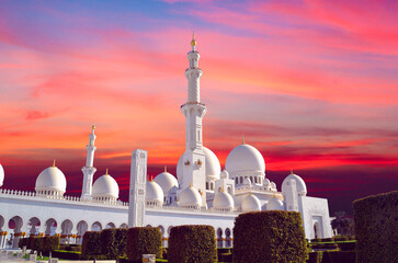 mosque in abu dhabi