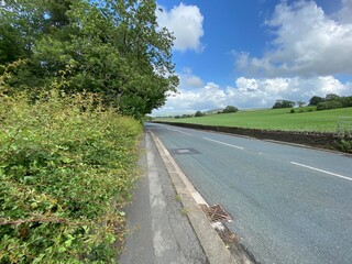 Main road from Colne, leading down to Crosshills, 