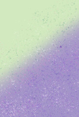Purple and green watercolor background with splattered texture