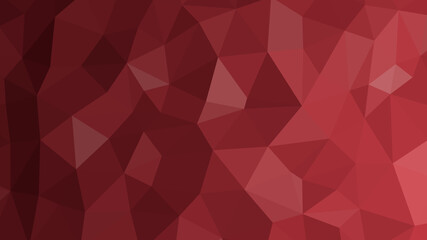 Abstract geometric background with shades of red. Template for web and mobile interfaces, infographics, banners, advertising, applications.