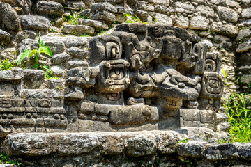 Caracol Temple  near San Ignacio in Belize near Guatemala.
