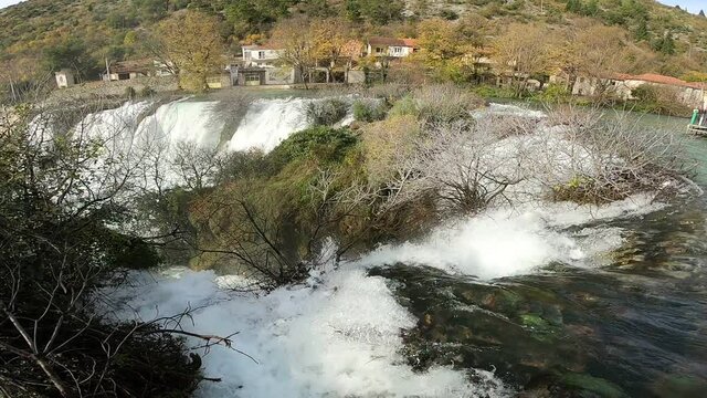 A beautiful waterfall that leaves you breathless with its power and beauty