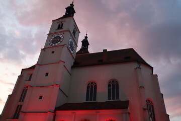 Night of lights in Regensburg