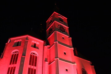 Night of lights in Regensburg