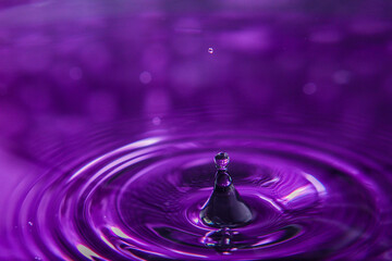 
Frozen water drops, detail of frozen water