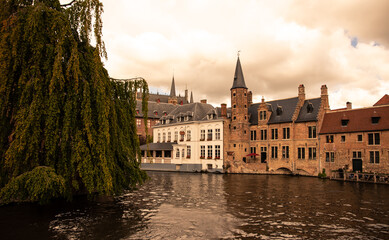 view of the old town of stockholm sweden