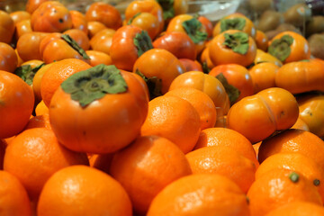 oranges at the market