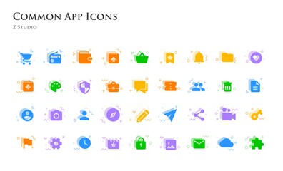 Common App Icons