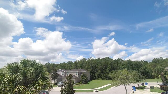 Beautiful cloud in the summer of Florida