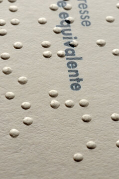 Braille ft0206_8421 Pistekirjoitus Brailleschrift