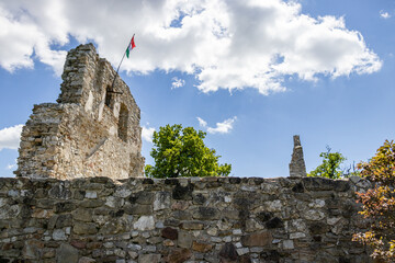 The view from Castle Rezi, Hungary