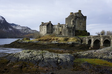 Fototapeta na wymiar Eilean Donan Castle Isle of Skye Scotland