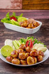 Thai northeastern sausages