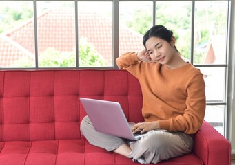 young man with laptop