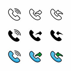 Phone Icon : Suitable for Office Theme, Business / Finance Theme, Communication Theme, Infographics and Other Graphic Related Assets.