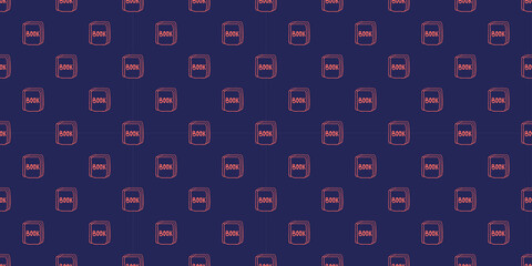Books seamless pattern on blue pantone background.Education and reading pattern.Seamless background with sketches of copybooks.For textiles, wallpaper, fabrics,book store,bookshop,packaging,paper,web.