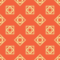 A seamless geometric pattern illustration.
