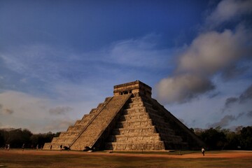 Fototapeta na wymiar ピラミッド, メキシコ, チチェンイッツァ