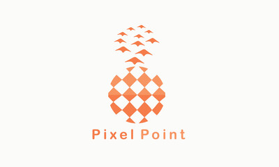 Pixel point logo