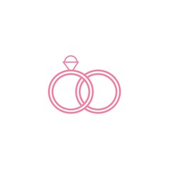 Obraz premium wedding rings