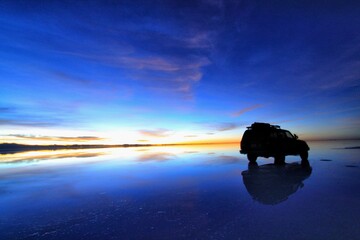 南米ボリビア ウユニ塩湖