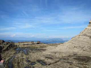 烏帽子岩（上陸）