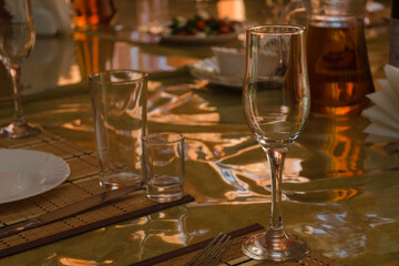 wedding table setting