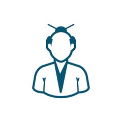 Traditional Japanese man