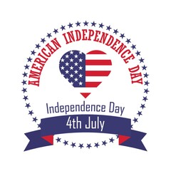 us independence day label