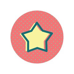 A star icon illustration.