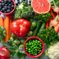 Fresh vegetables