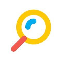 A search icon illustration.