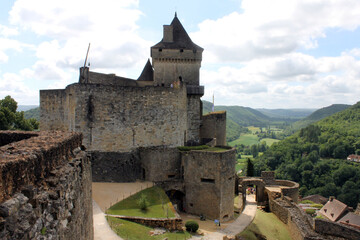 Château-fort de Castelnaud en Périgord 