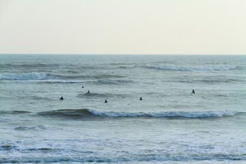 Fototapeta premium Surfers