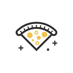 A pizza slice illustration.
