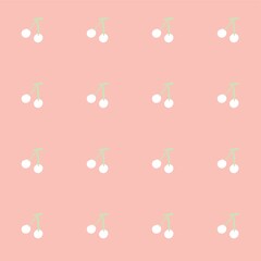 A cherry background illustration.