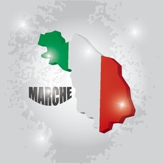 Marche map