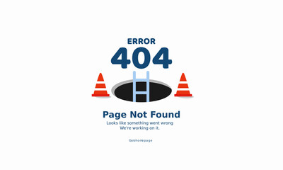 error 404 page not found. trouble internet connection.search problem page concept